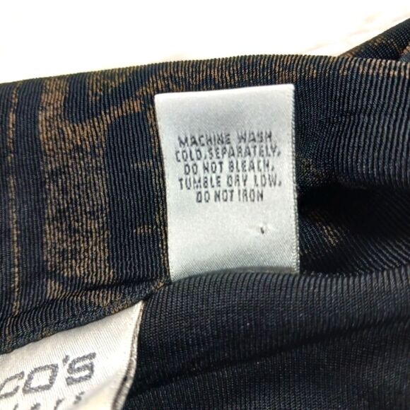 Chico's Travelers Jacket Bkack Tribal Art- to- Wear One Button Women's  Size 3. - Picture 6 of 14